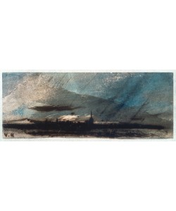 Victor Hugo, Ville au crepuscule
