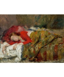 Lovis Corinth, Schlafende junge Frau