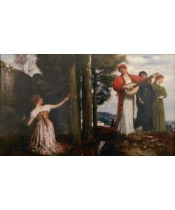 Arnold Böcklin, Sieh an, es lacht die Au (Erinnerung an San Domenico)