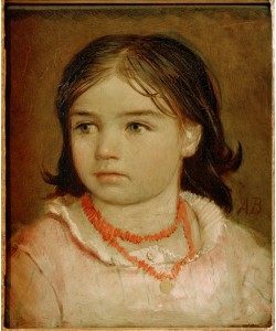 Arnold Böcklin, Kinderbildnis der Tochter Lucia