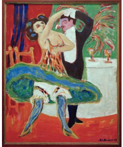 Ernst Ludwig Kirchner, Varieté (Englisches Tanzpaar)