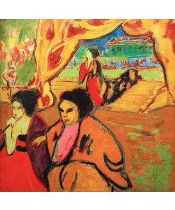 Ernst Ludwig Kirchner, Japanisches Theater