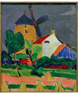 Ernst Ludwig Kirchner, Die Windmühle bei Moritzburg