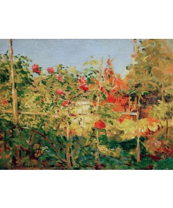 Gustave Caillebotte, Jardin à Trouville