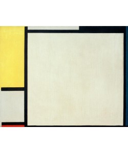 Piet Mondrian, Komposition mit Gelb, Schwarz, Blau, Rot und Grau