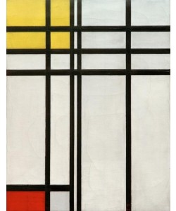Piet Mondrian, No. I: Opposition de Lignes, de Rouge et Jaune