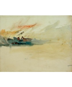 JOSEPH MALLORD WILLIAM TURNER, A Stormy Sky