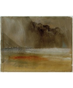 JOSEPH MALLORD WILLIAM TURNER, Heaped Thundercloud over Sea and Sand