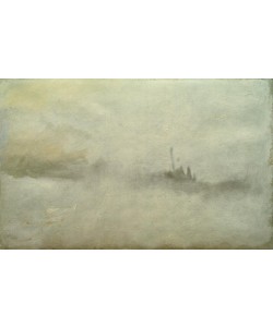 JOSEPH MALLORD WILLIAM TURNER, Ship in a Storm(?)