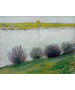 August Macke, Am Rhein bei Hersel