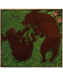 Pierre Bonnard, Zwei spielende Hunde