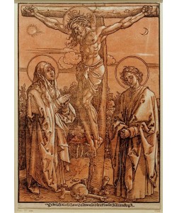 Albrecht Dürer, Christus am Kreuz zwischen Maria und Johannes