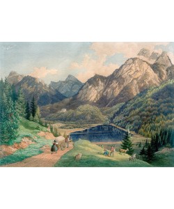 Lorenzo Quaglio, Schwansee bei Füssen 