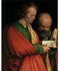 Albrecht Dürer, Evangelist Johannes und Apostel Petrus