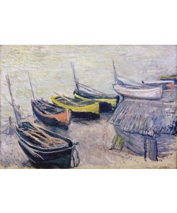 Claude Monet, Bateaux sur la plage