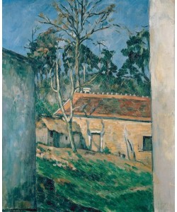 Paul Cézanne, Cour de ferme à Auvers