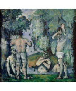 Paul Cézanne, Les cinq baigneurs