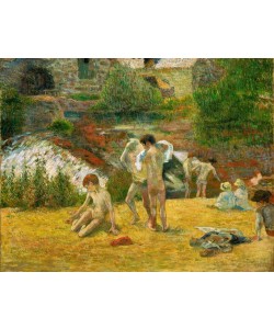 Paul Gauguin, Jeunes Bretons au bain, ou La baignade au moulin du Bois d'