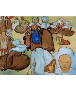 Vincent van Gogh, Bretonische Frauen auf der Wiese