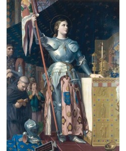 JEAN-AUGUSTE-DOMINIQUE INGRES, Jeanne d’Arc bei der Krönung Karls VII.