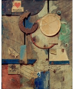 Kurt Schwitters, Ohne Titel (Merzbild Rossfett)