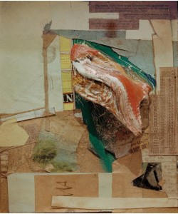 Kurt Schwitters, Ohne Titel (Bild mit Wurzelholz oder Composition with Box)