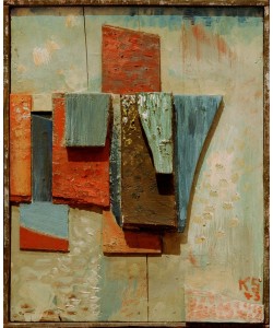 Kurt Schwitters, Coloured Wood Construction