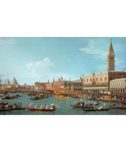 Giovanni Antonio Canaletto, Il Bucintoro (Das Bucintoro-Fest)