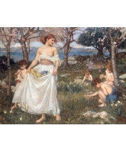John William Waterhouse, A Song of Springtime
