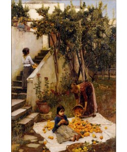 John William Waterhouse, The Orange Gatherers