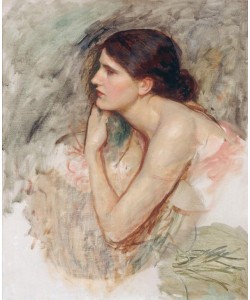 John William Waterhouse, Study for ‘The Sorceress'