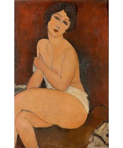 Amedeo Modigliani, Nu assis sur un divan
