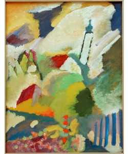 Wassily Kandinsky, Murnau mit Kirche I