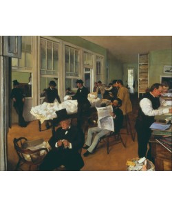 Edgar Degas, Portraits dans un bureau (Nouvelle Orléans) (Intérieur du c