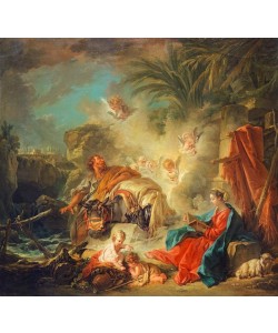 Francois Boucher, Die Rast auf der Flucht nach Ägypten