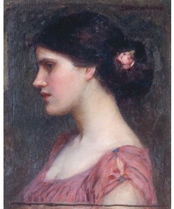 John William Waterhouse, Portrait of a Girl