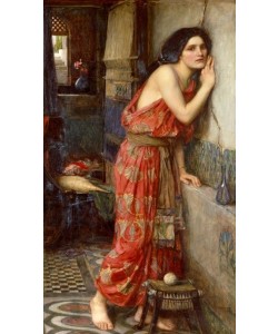 John William Waterhouse, Thisbe or the Listener