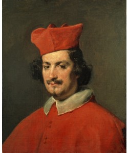 Diego Rodriguez de Silva y Velasquez, Bildnis des Kardinals Astalli (Pamphili)