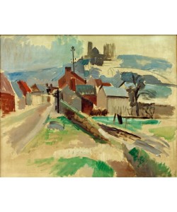 Robert Delaunay, La Route de Laon, Etude