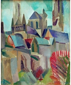 Robert Delaunay, Les Tours de Laon, Etude