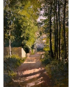 Gustave Caillebotte, Allée sousbois en Normandie