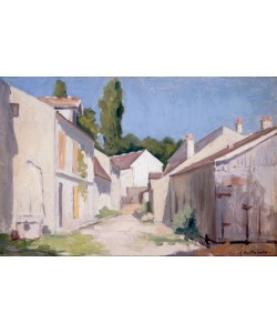 Gustave Caillebotte, Un chemin à Yerres