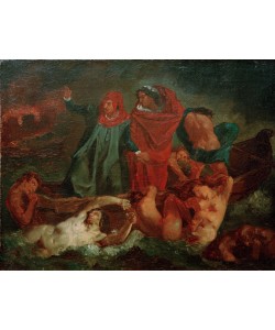 Eugene Delacroix, Dante und Vergil in der Hölle