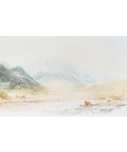 JOSEPH MALLORD WILLIAM TURNER, The Wetterhorn from near Rosenlaui