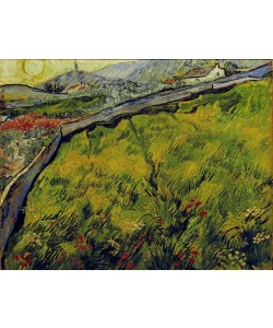 Vincent van Gogh, Saatfeld bei Sonnenaufgang