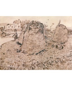 Vincent van Gogh, Die Strohhaufen