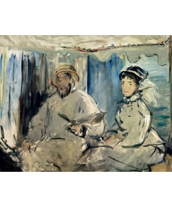 Claude Monet, Monet peignant dans son atelier
