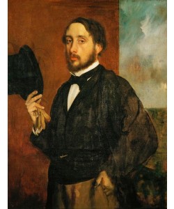 Edgar Degas, Selbstbildnis