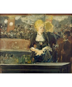 Edouard Manet, Étude pour le bar aux Folies-Bergère