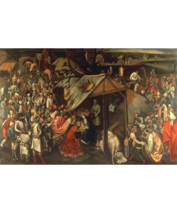 Pieter Brueghel der Jüngere, Die Anbetung der Hl. Drei Könige